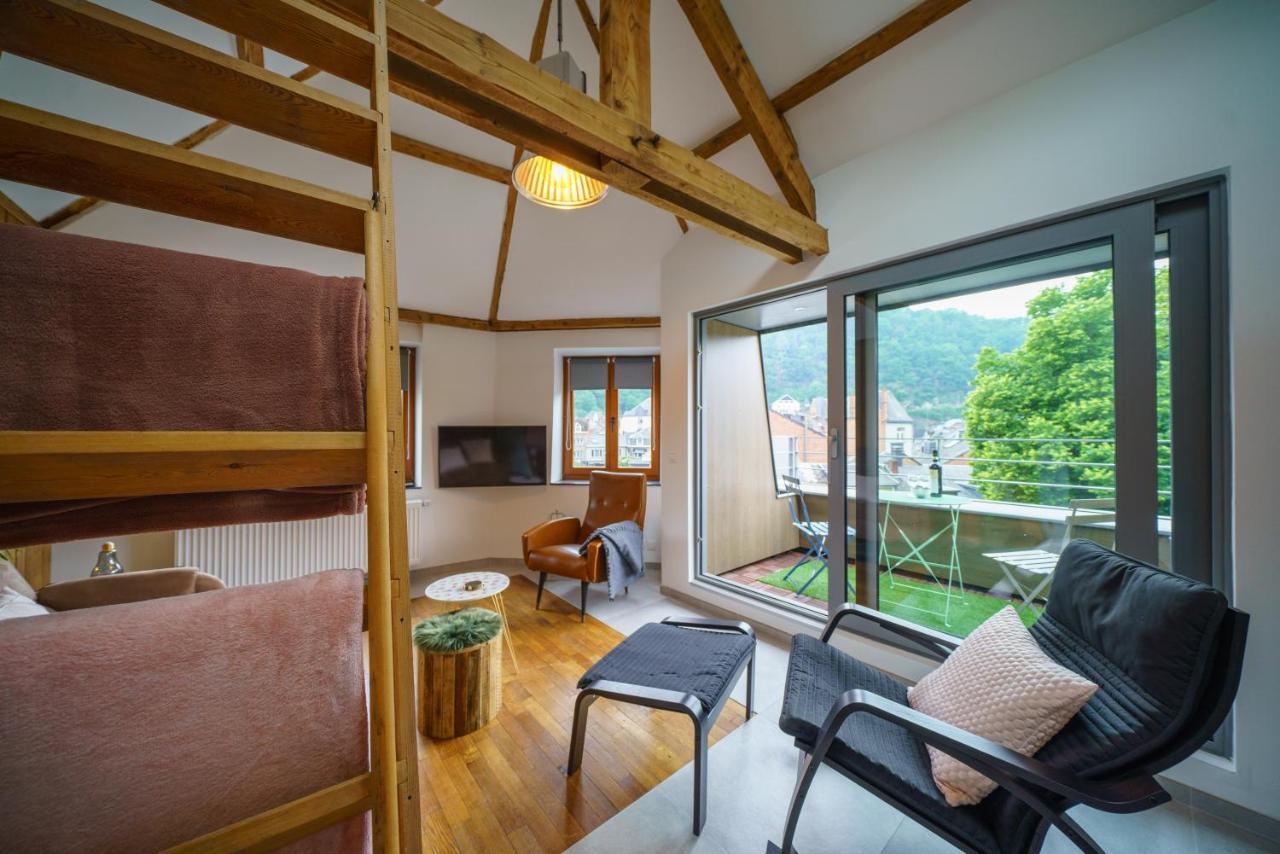Appartement Les Bleuets La-Roche-en-Ardenne Exteriör bild